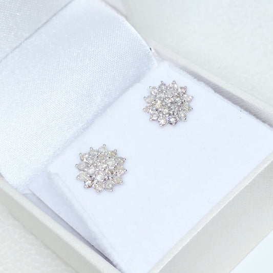 עגילי שמש 0.90 קראט